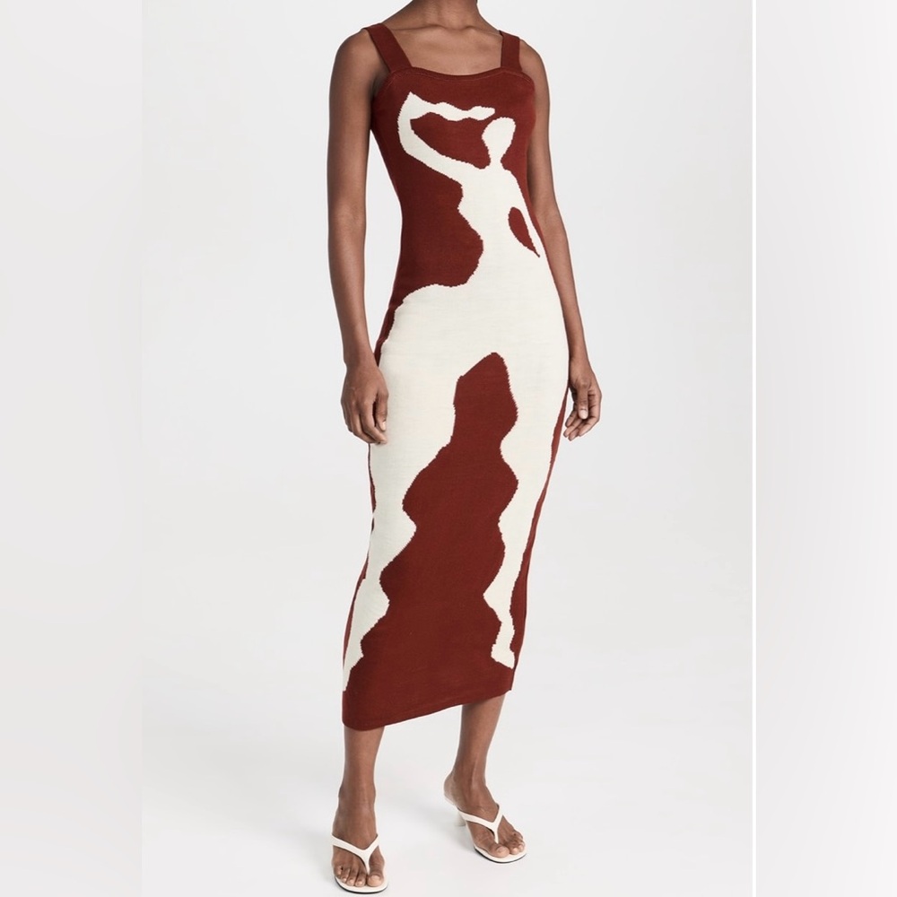 SELFI San Body Dress - Midi Knit Dresss